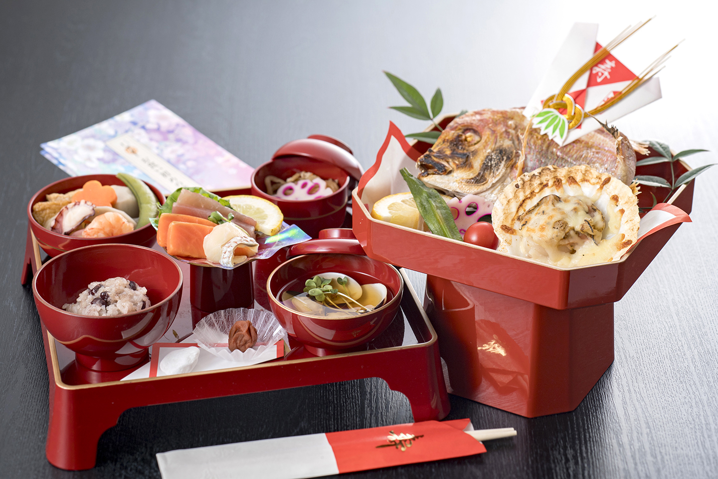 お食い初め祝い膳